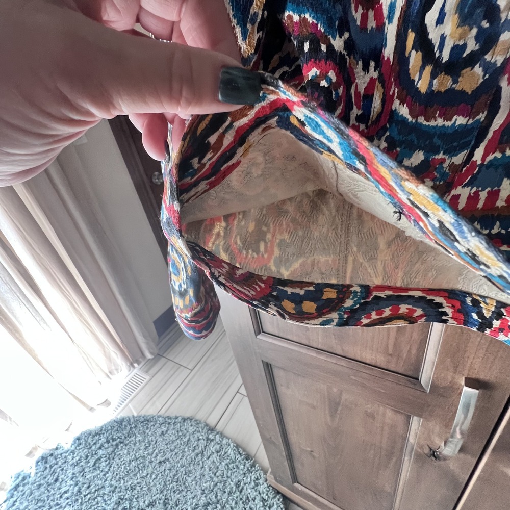Ruby Rd.-Paisley Print Jacket Size 14 - Picture 4 of 16